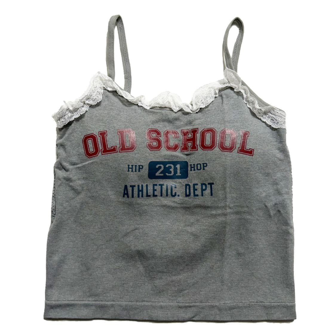 새상품 여자 레이스 캡내장 나시 (그레이) 상품이미지1