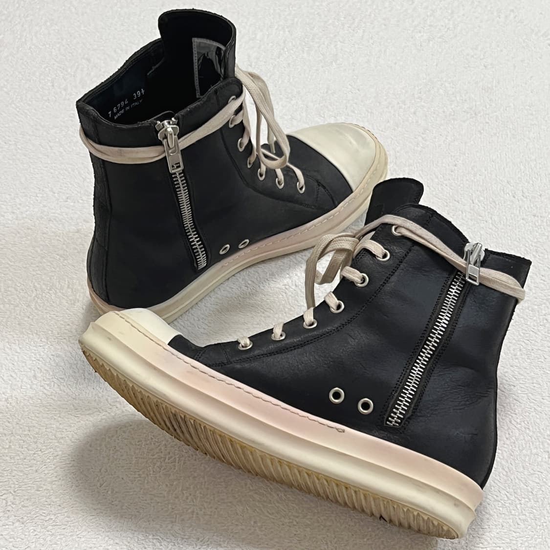 릭오웬스 14FW 컨버스 라몬즈 하이 LPDP 릭컨 상품이미지5