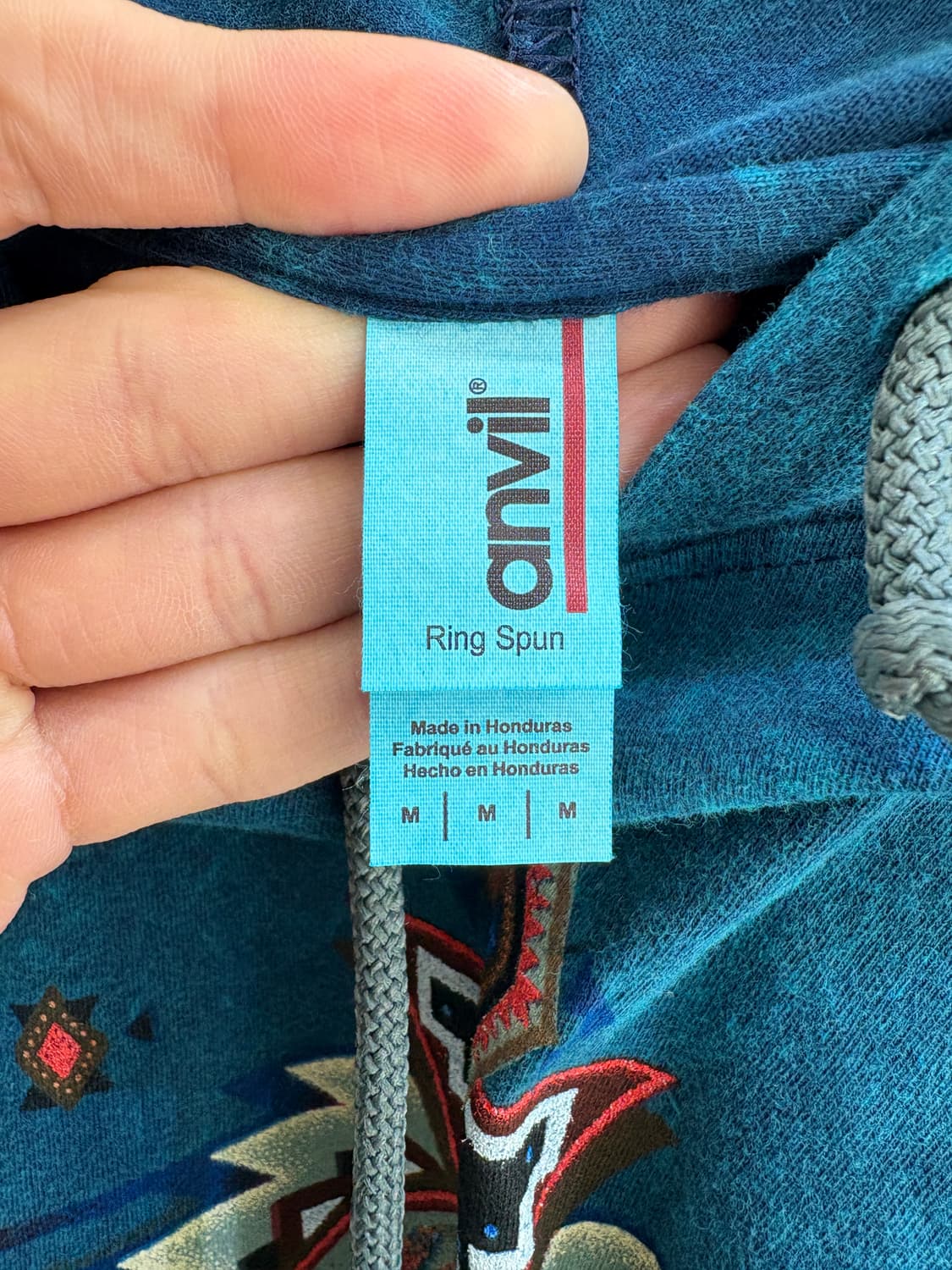 ANVIL 후드 티셔츠 상품이미지7