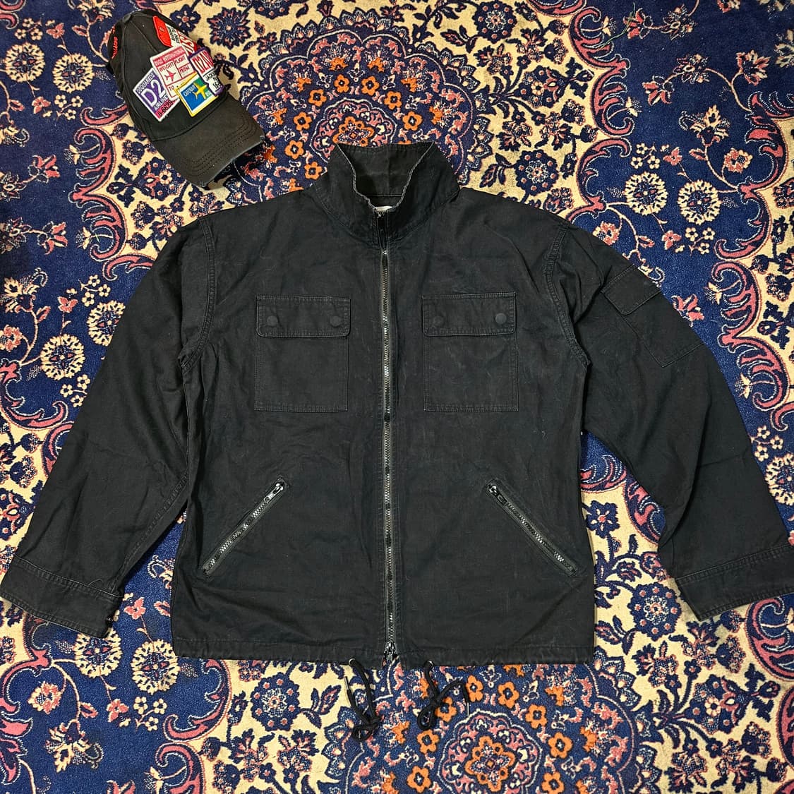 파르티맨토 유틸리티 빈티지 야상 자켓 M size 상품이미지1