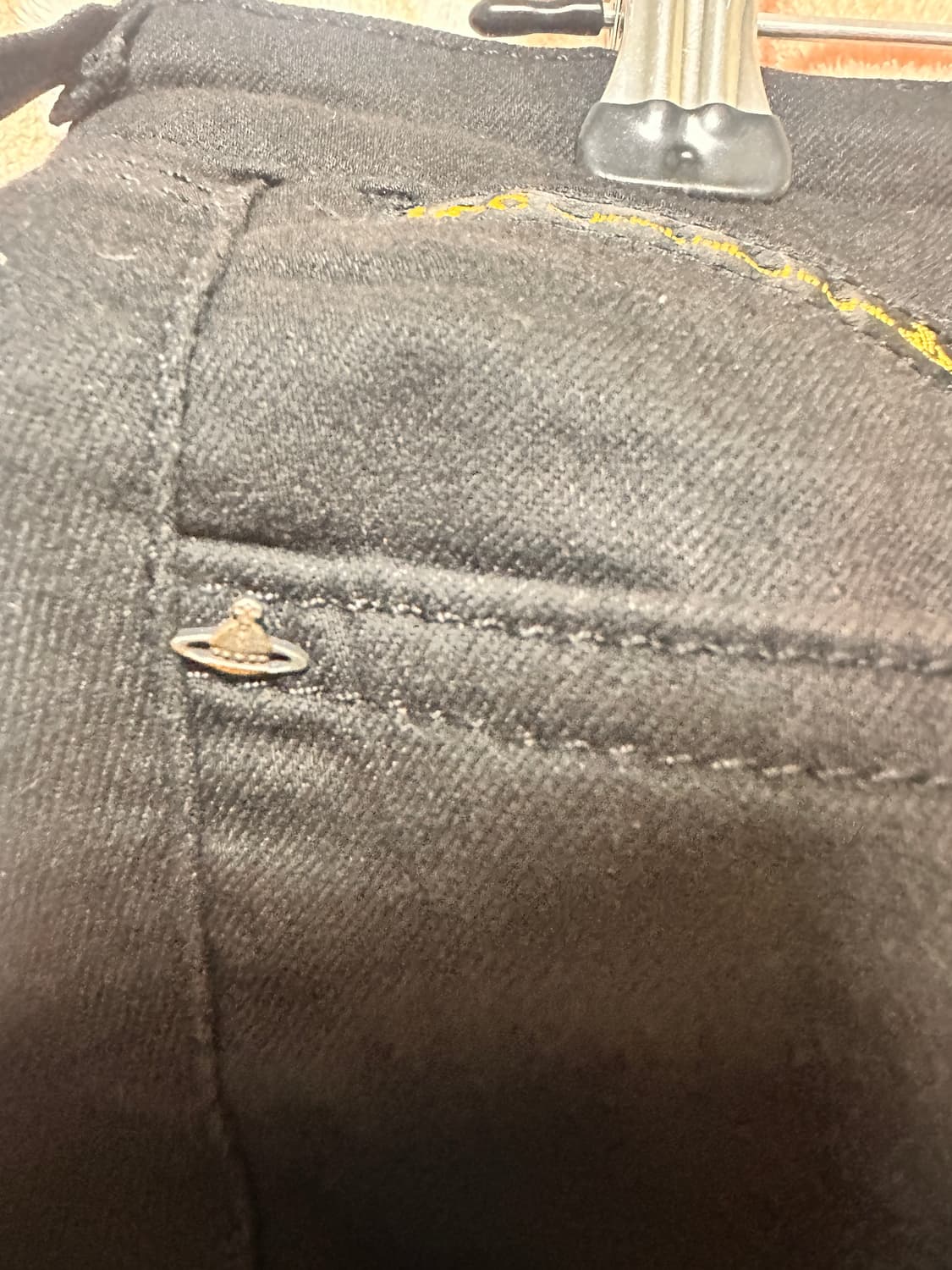 비비안웨스트우드 lee 블랙 데님팬츠 상품이미지8