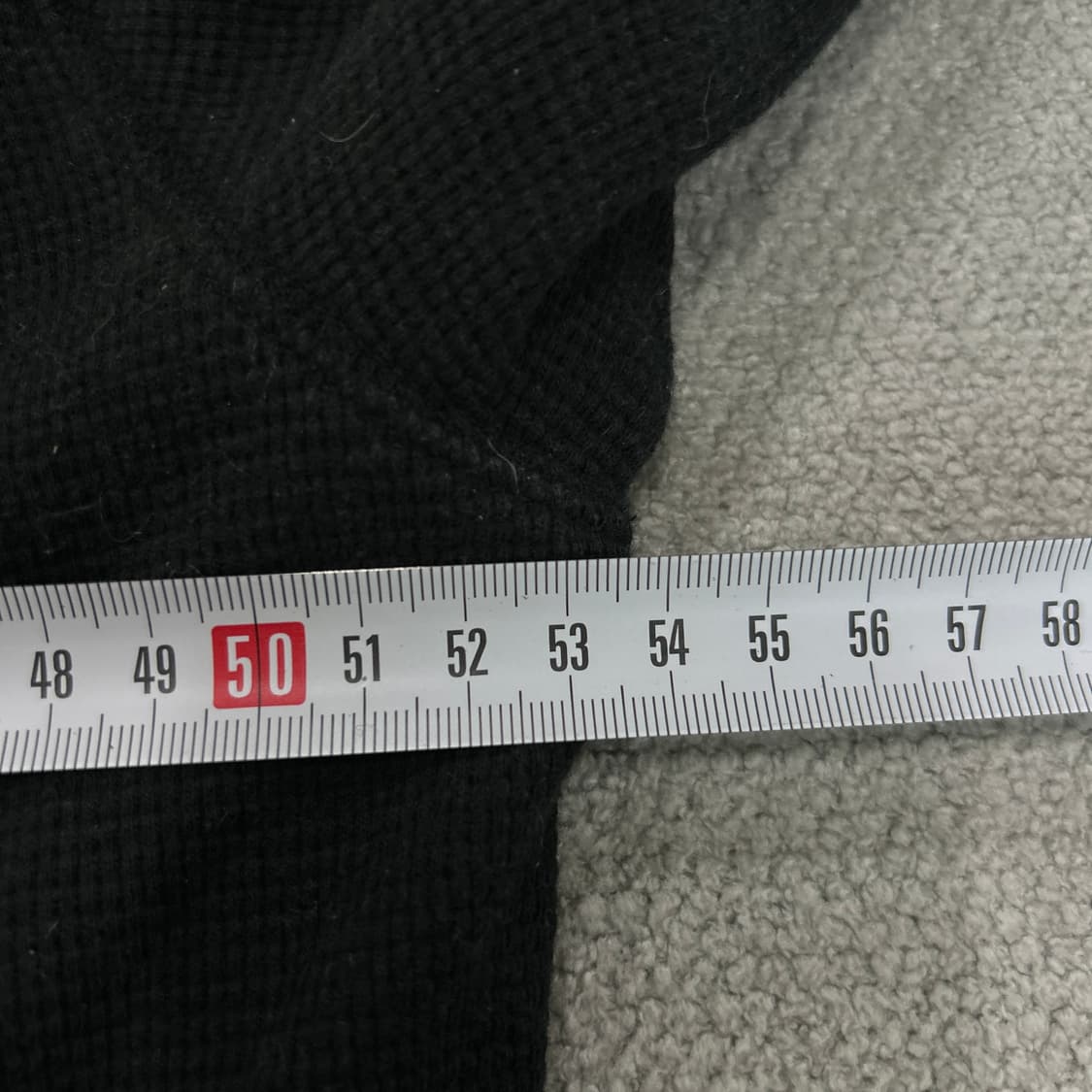 폴로 블랙 와플티 XL 상품이미지5