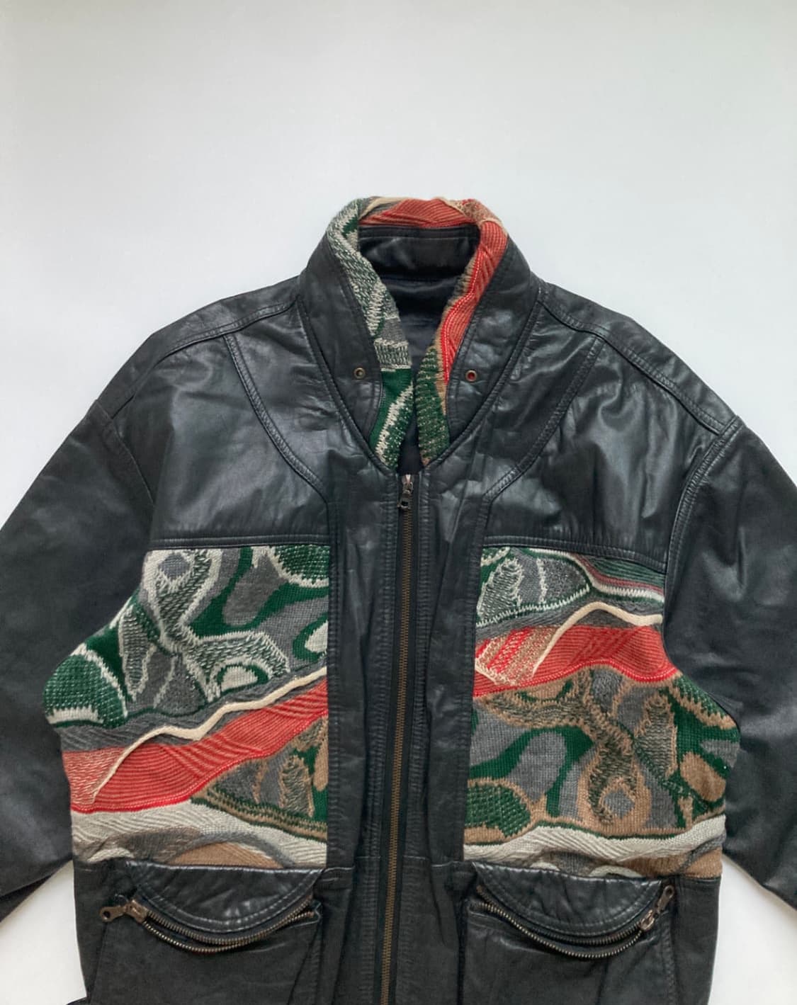 베르사체 레더자켓 L 상품이미지2