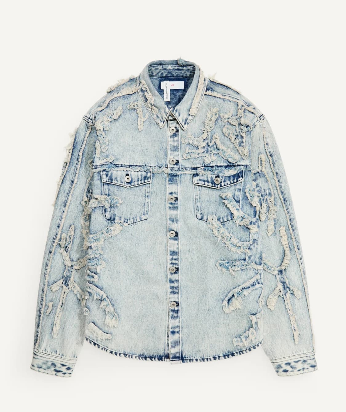 H&M 글렌마틴스 데님셔츠 XS 상품이미지1