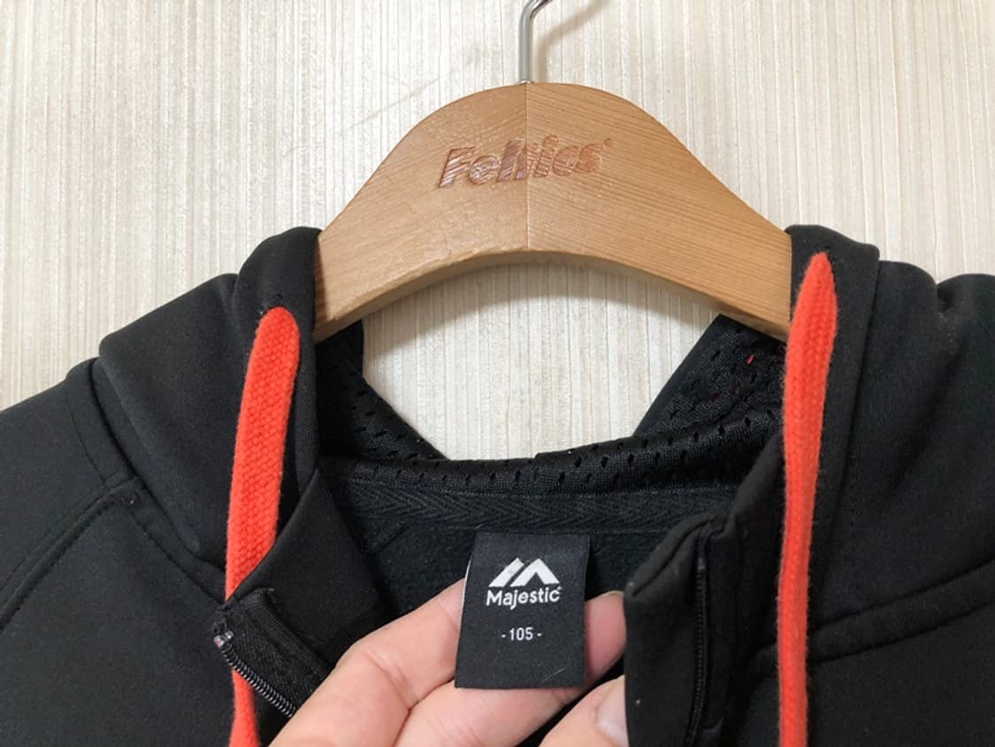 KBO 마제스틱 롯데자이언츠 선수실착 풀오버후디 105 #16 상품이미지6