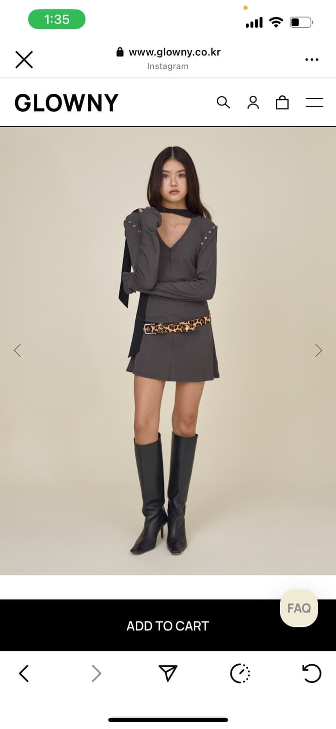 글로니 LAYER LUV HOODIE DRESS 상품이미지2