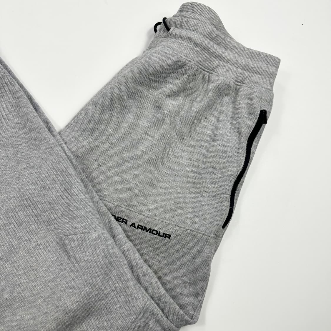 언더아머 로고 트레이닝 그레이 조거팬츠 (L) 상품이미지1