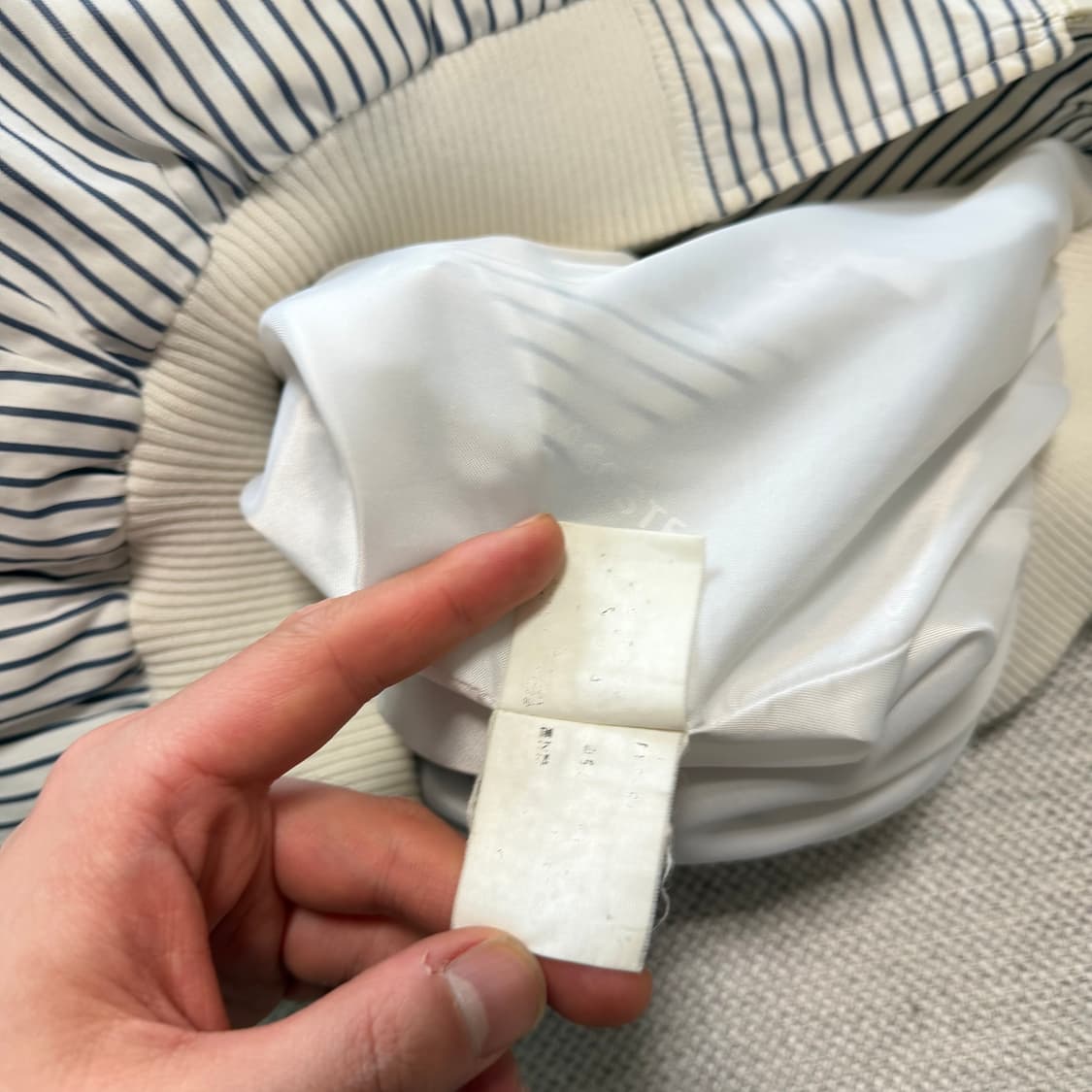 라코스테 빈티지 스트라이프 자켓 상품이미지4