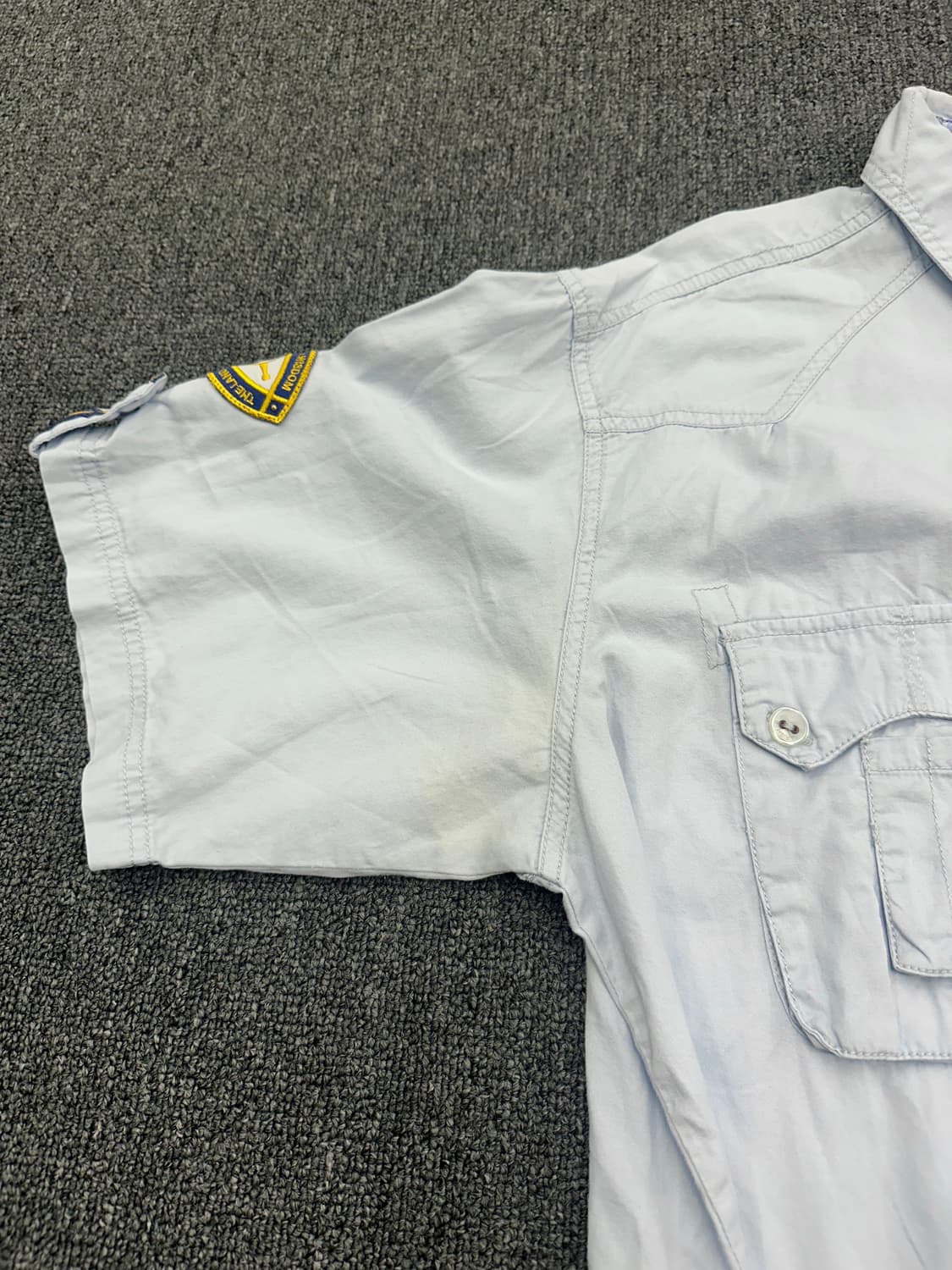 3XL) Parish Nation 빈티지 프린팅 반팔셔츠 상품이미지5
