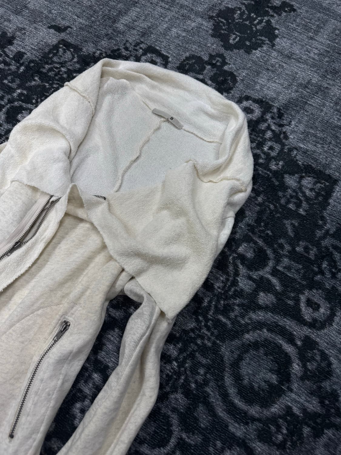 Unknown asymmetric rider sweat zip up 상품이미지3