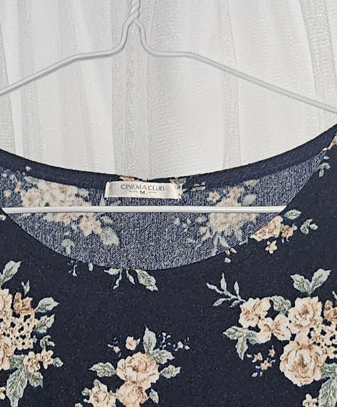 cinema club 플라워 네이비 원피스 니혼진 공겜여주 히메갸루 모리 상품이미지2