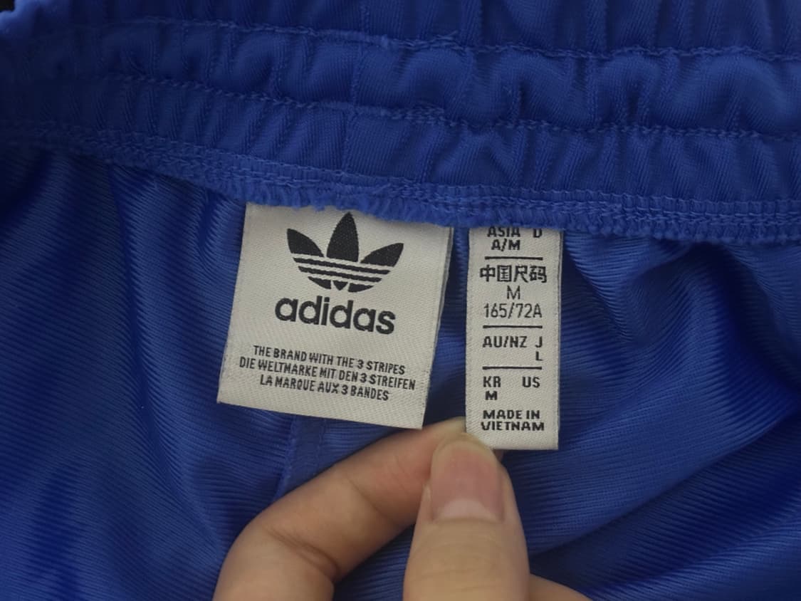 아디다스 파이어버드 반바지 블루 상품이미지3