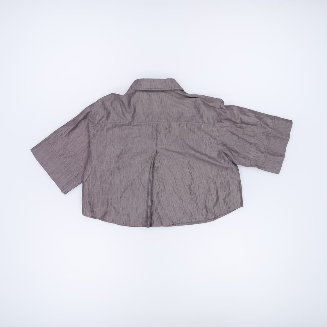 XS DKNY 여성 크롭 반팔셔츠 0420H1 상품이미지2