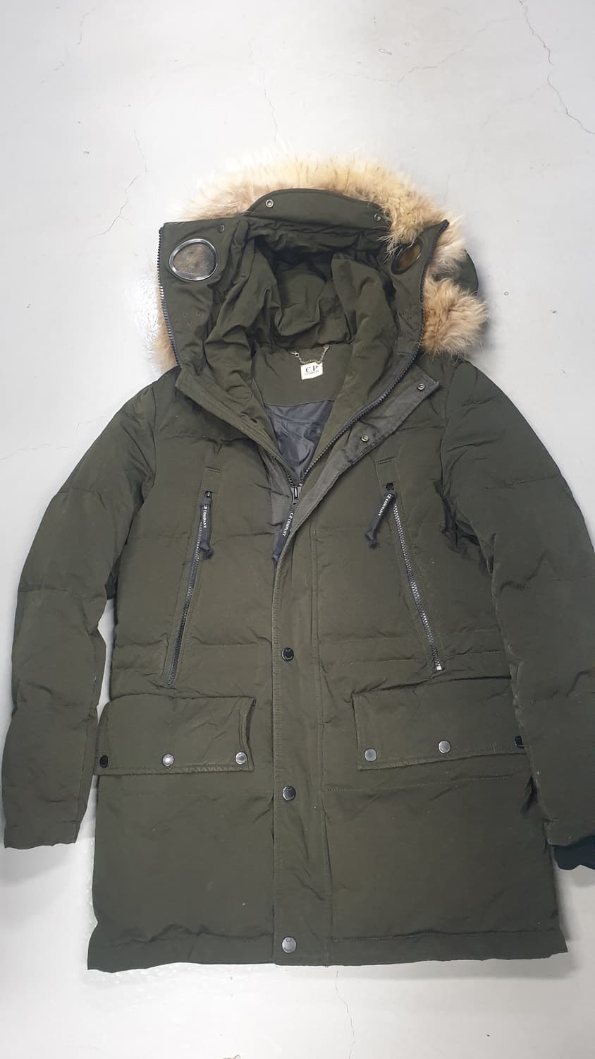 C.P. Company  렌즈 카키 패딩100 상품이미지1