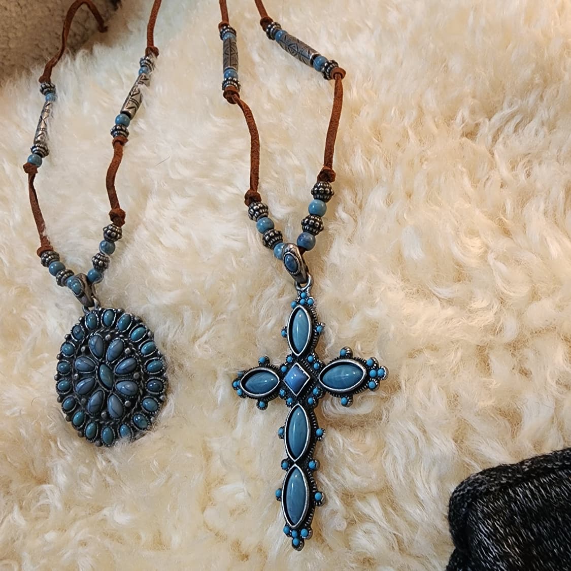 남녀공용 보헤미안 롱 목걸이 2종 상품이미지2