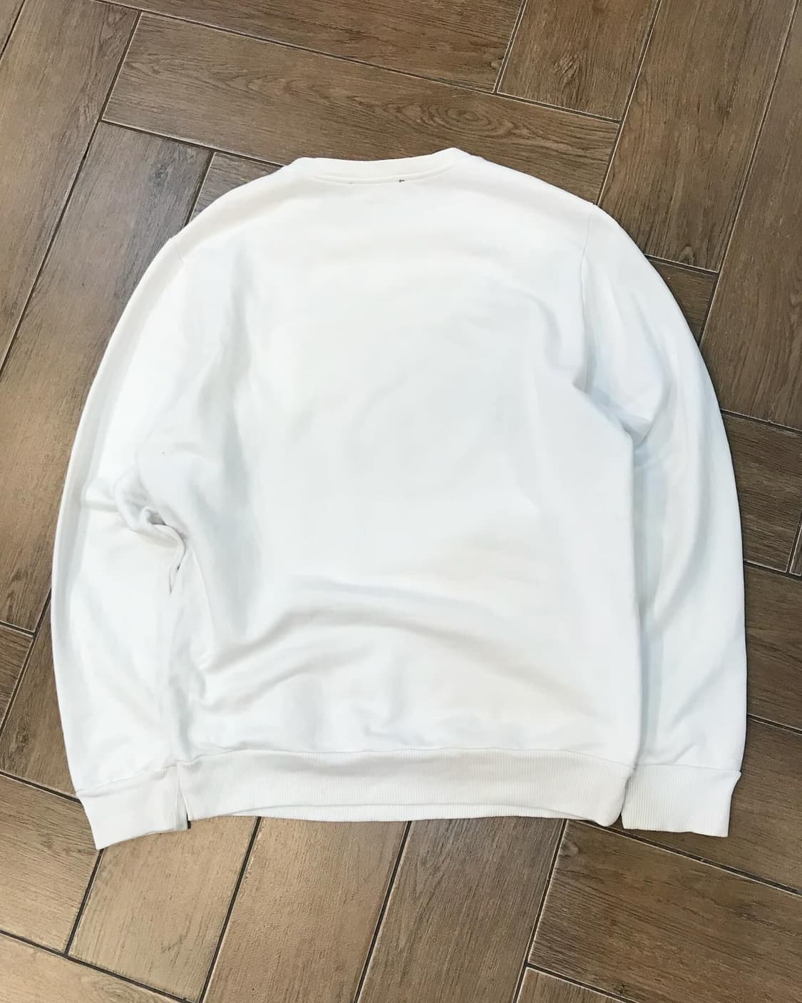 Diesel Logo White Hoodie 상품이미지7