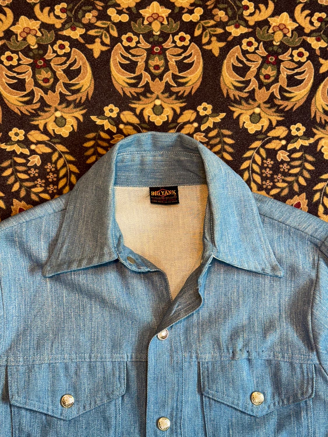 70s 빅양크 스타프레스트 셔츠자켓 상품이미지2