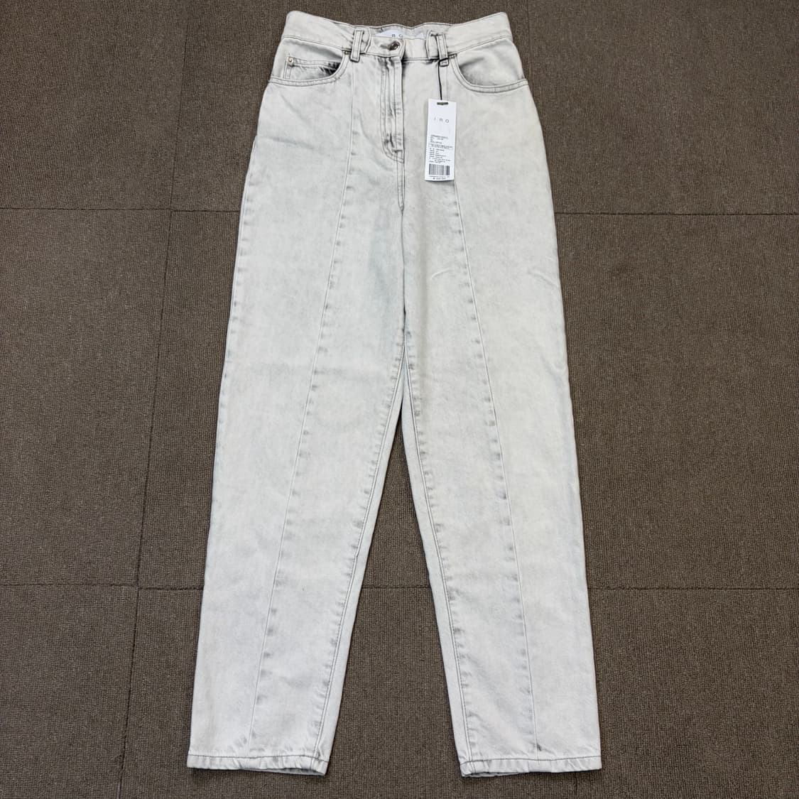 IRO paris 이로 우먼스 하이웨스트 그레이 데님  상품이미지1