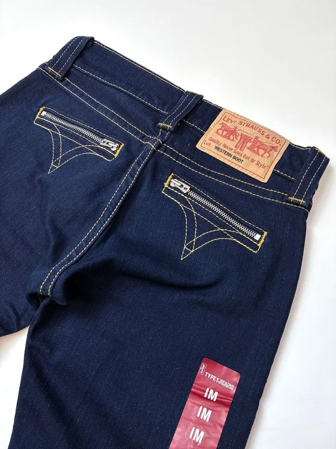리바이스 00s 로우라이즈 타입1 부츠 데님 팬츠 PN5283 상품이미지6