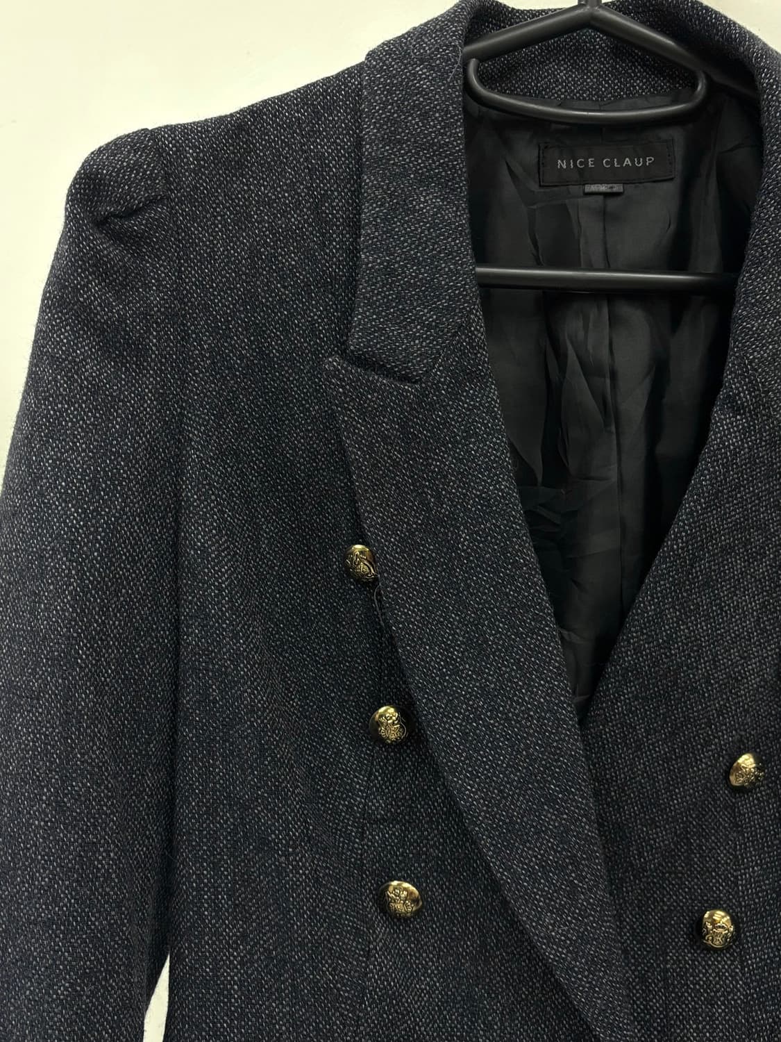 빈티지 네이비 블레이저 울 자켓 상품이미지7