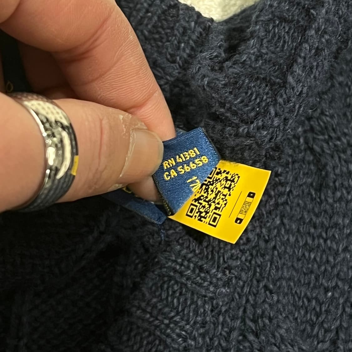 폴로 랄프로렌 꽈배기 니트베스트 s09970 상품이미지6