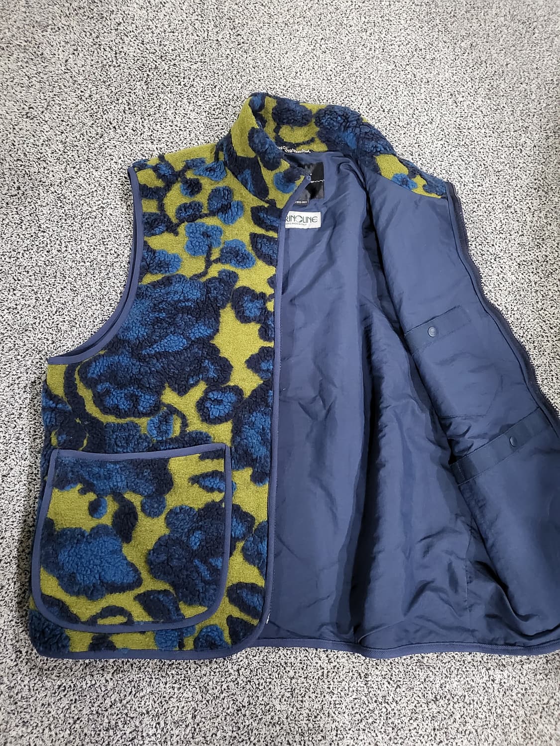 이태리 메리놀린 원단 조끼 상품이미지2