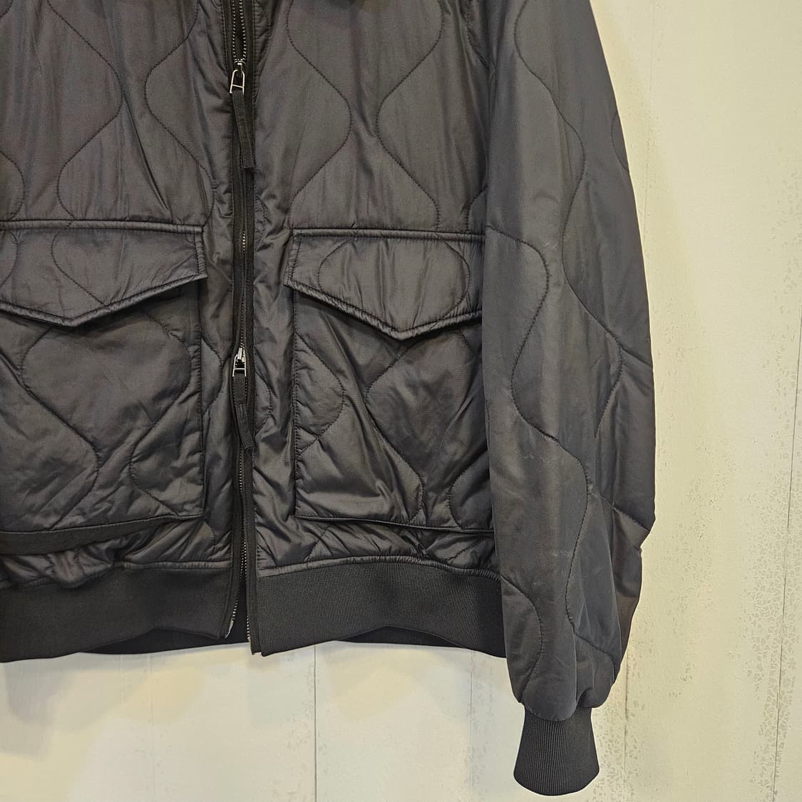 파르티멘토 퀼팅 봄버 자켓 M 실측 100 상품이미지2