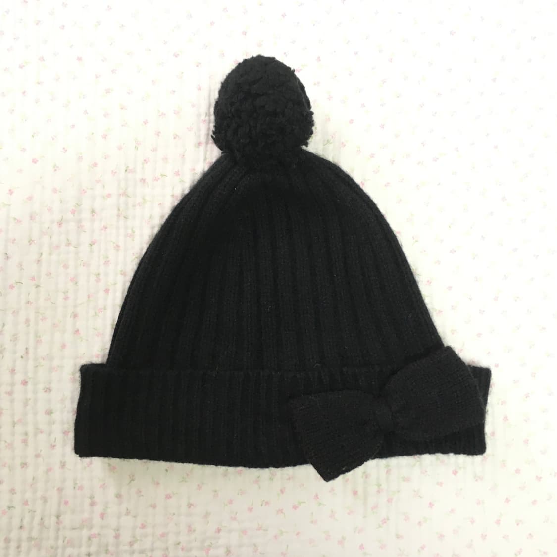 JPN/ 리본비니 폼폼이리본비니 모리룩리본비니 모리걸리본비니 상품이미지3