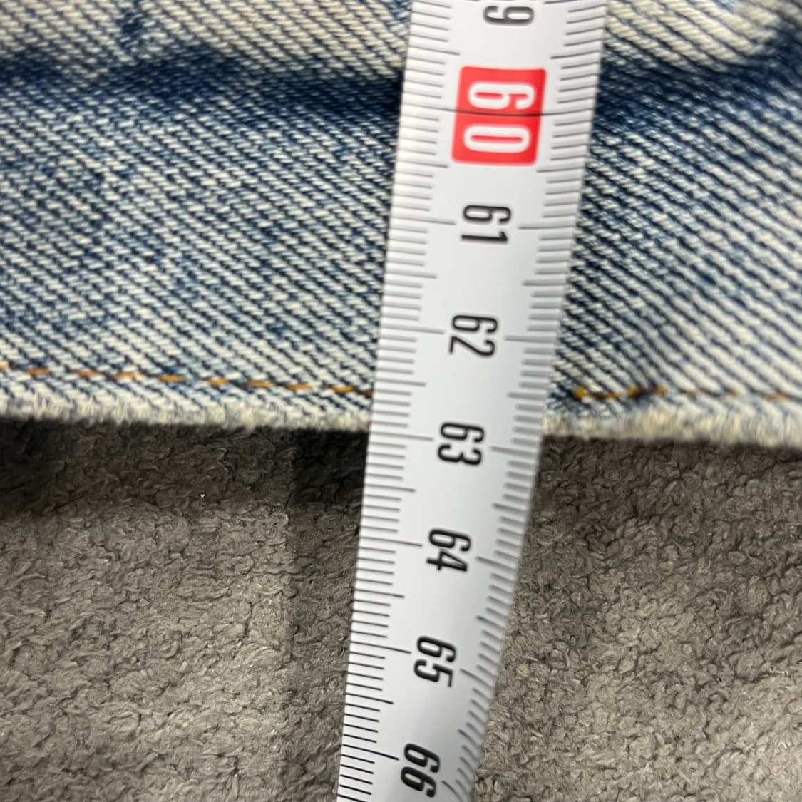 L 리바이스 데님 양털 쉐르파 자켓 상품이미지8