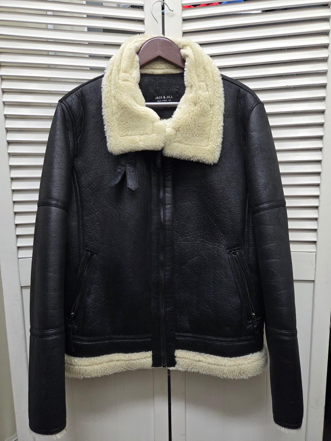 잭앤질 에비에이터 무스탕 상품이미지1