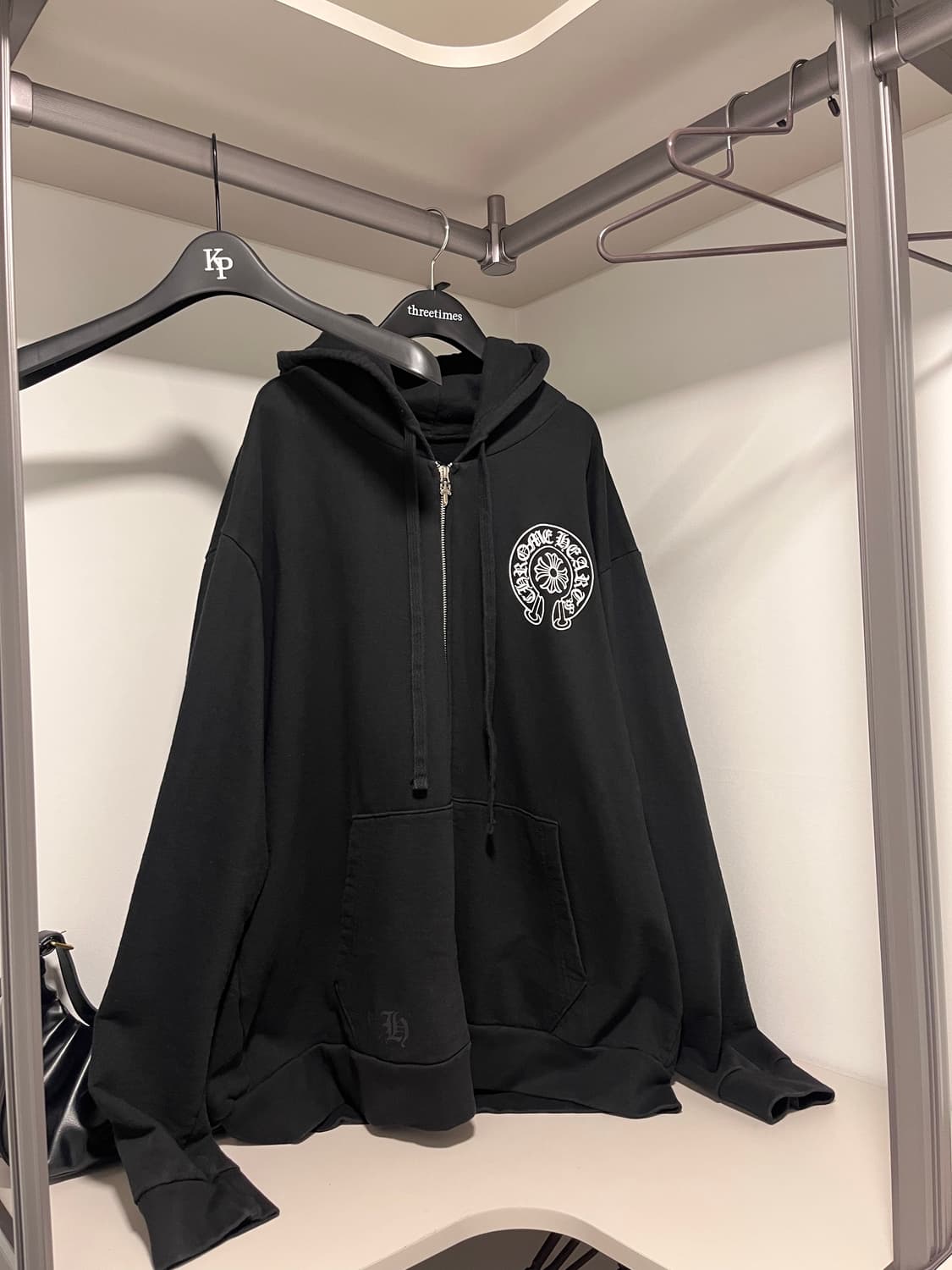 크롬하츠 도쿄 홀스슈 후드집업 xl 상품이미지6