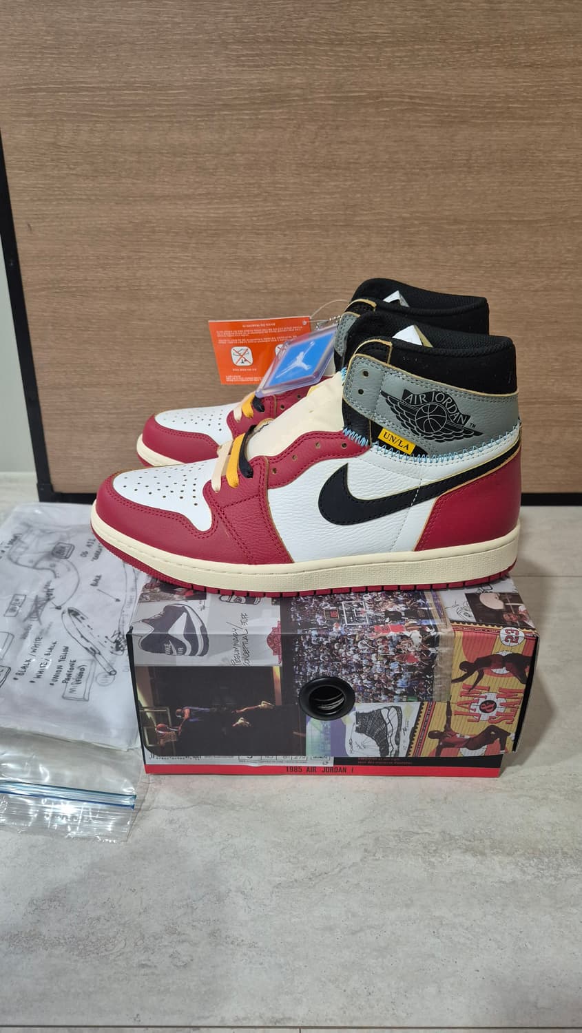 [275, 새제품] 조던1 유니온 시카고 상품이미지3