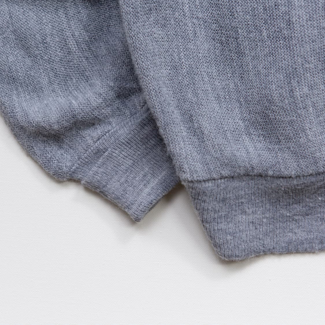 80s IZOD 라코스테 아크릴 가디건 그레이 상품이미지3