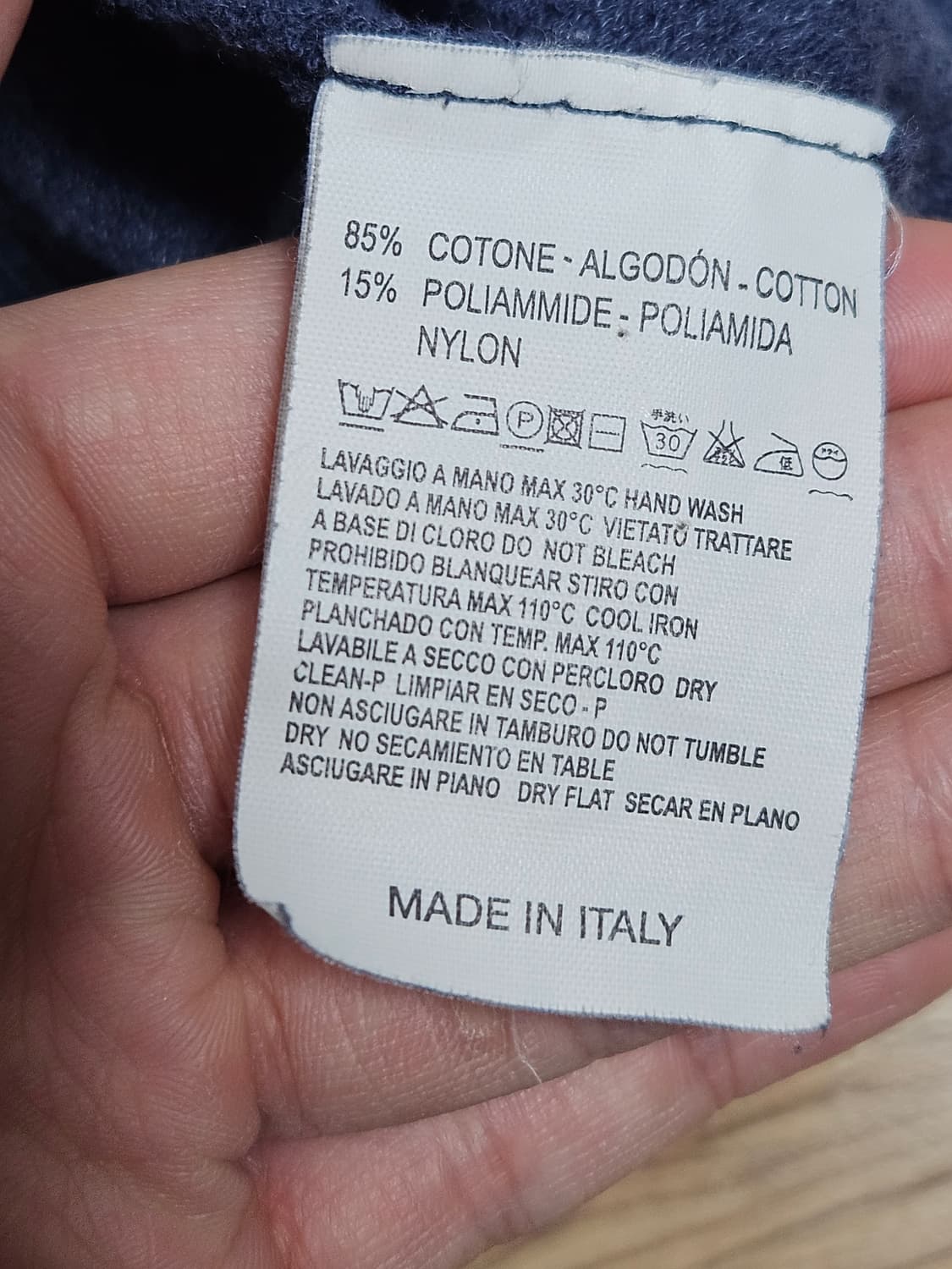 Mc Lauren made in Italy 니트 폴로 티셔츠 상품이미지4