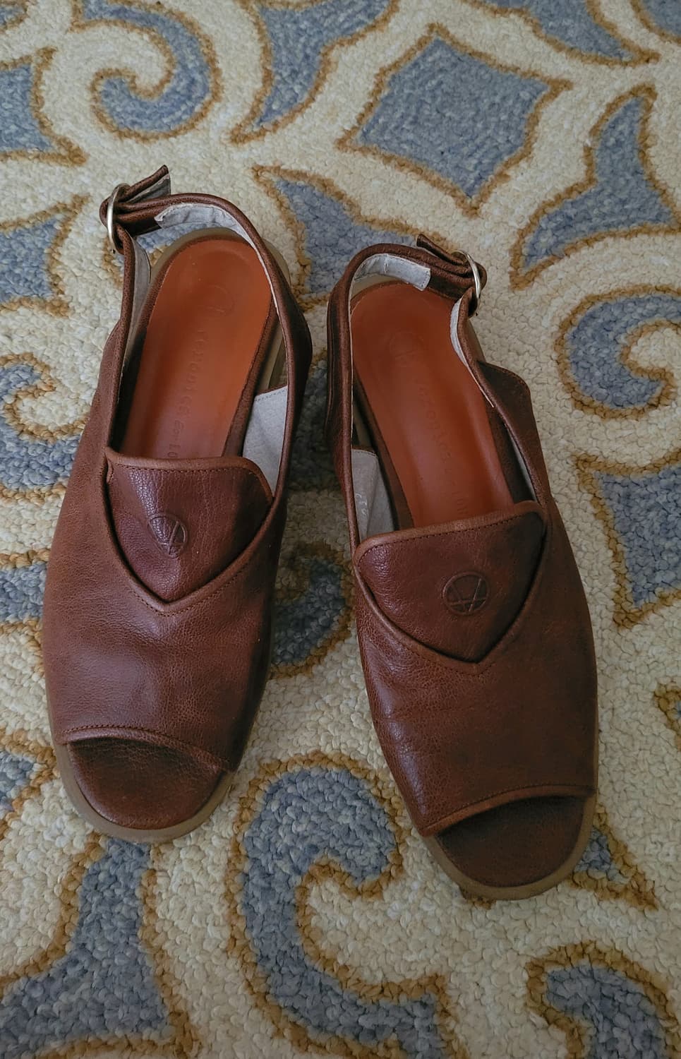 영국 여성 가죽 샌들(235) 상품이미지1