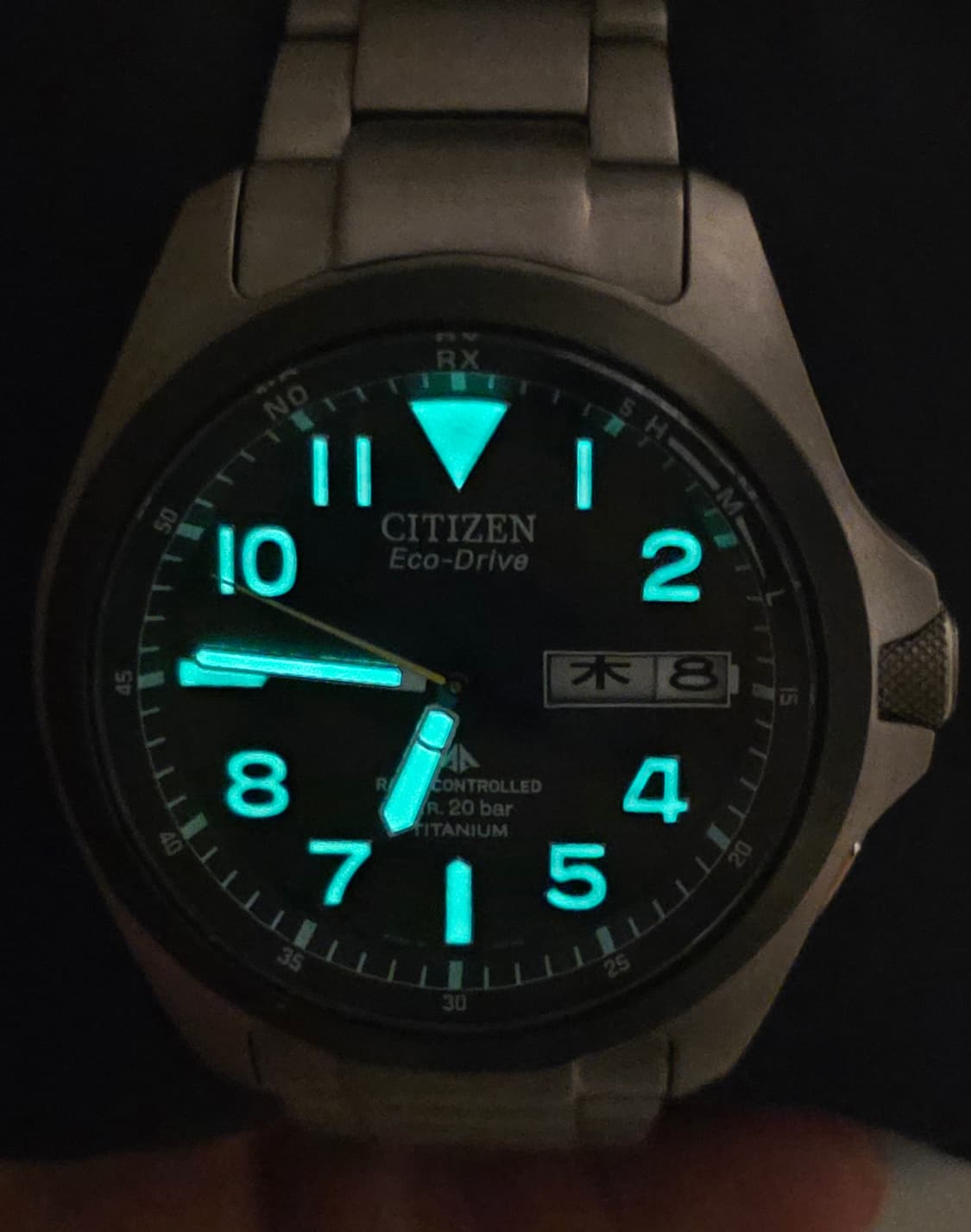 시티즌 프로 마스터 태양광 라디오 전파수신 PMD56-2952 (풀박스) 상품이미지3