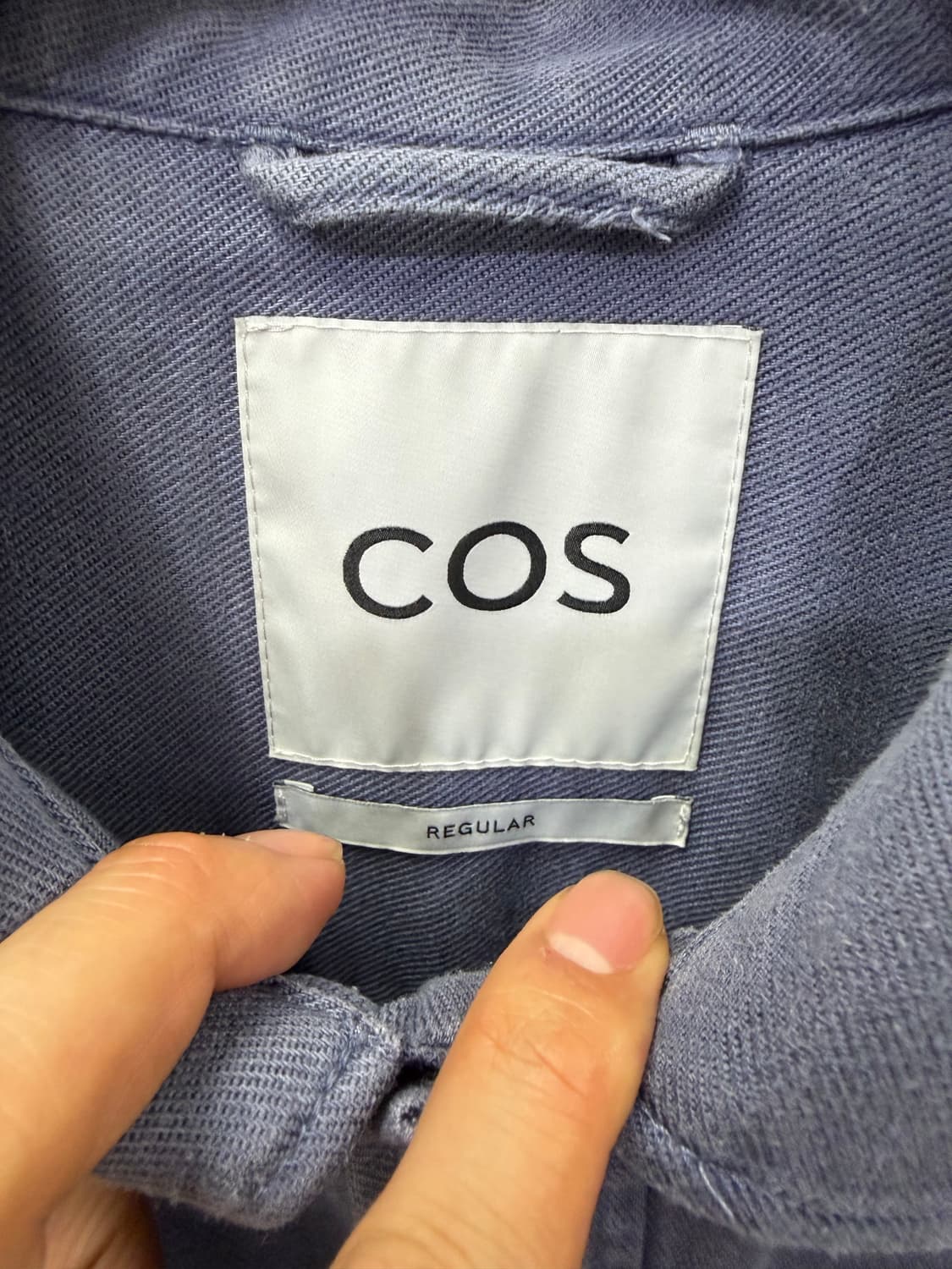 정품) COS 코스 남성 셔츠자켓 XL 상품이미지5