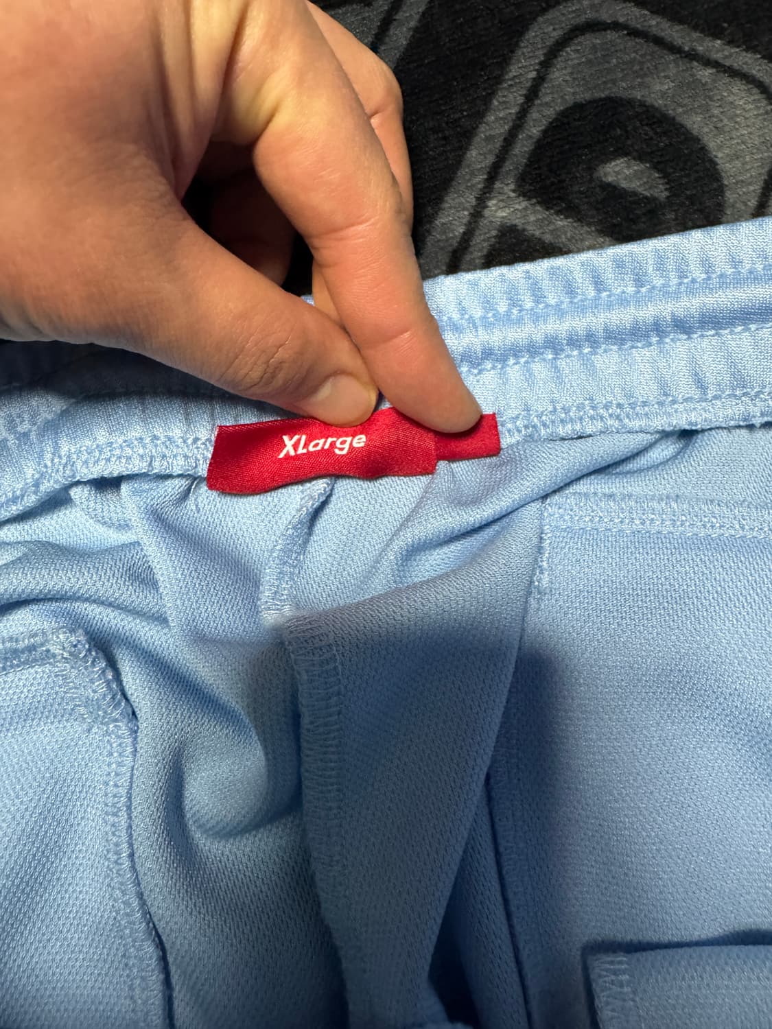 슈프림 트리콧 트랙 팬츠 라이트 블루 상품이미지5