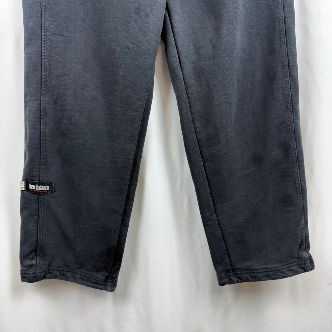 (80) 뉴발란스 스웻 스트레이트 팬츠 블랙 상품이미지3