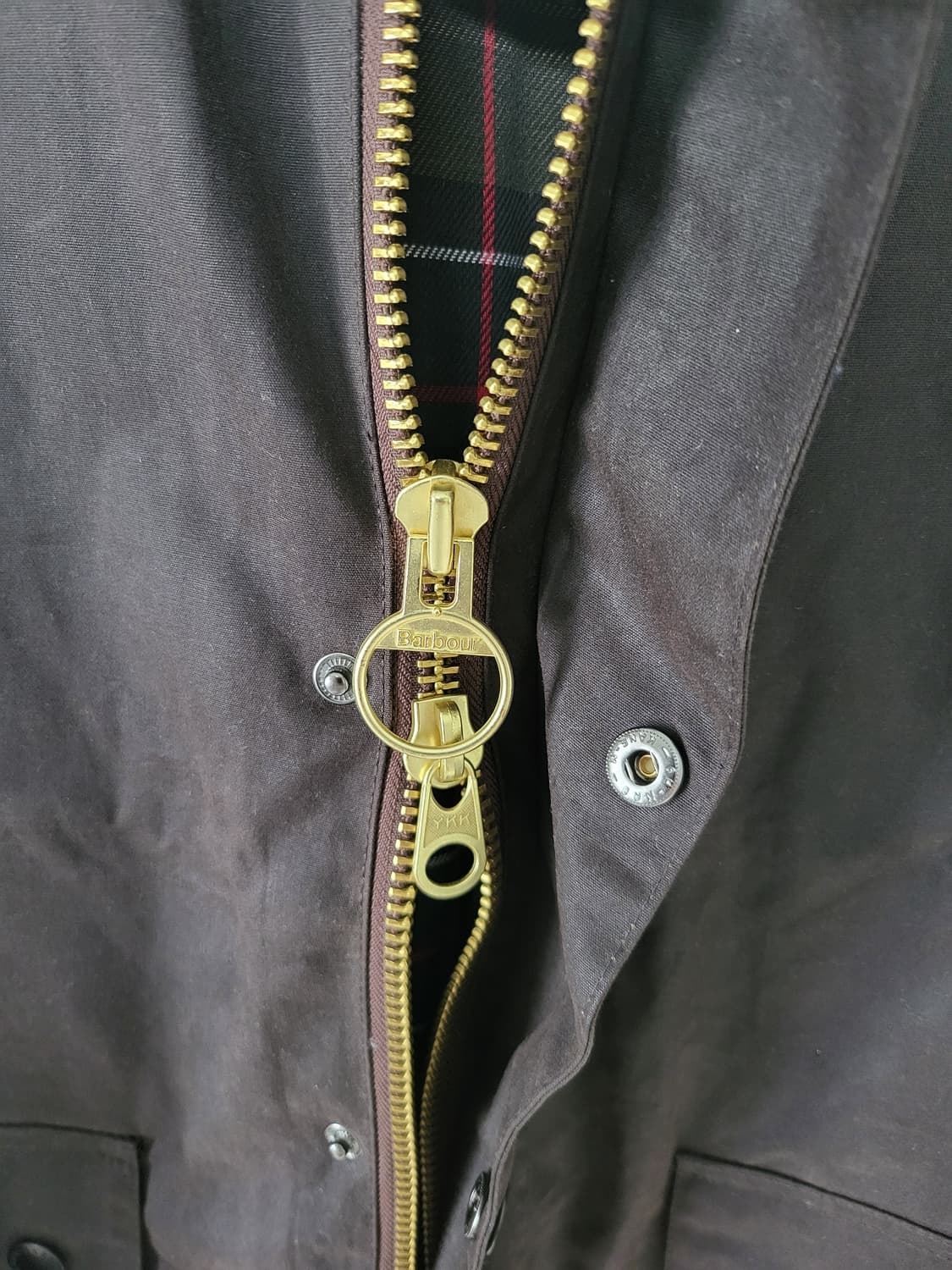 바버 클레식 비데일 왁스 자켓 올리브(40사이즈) 새상품 상품이미지5