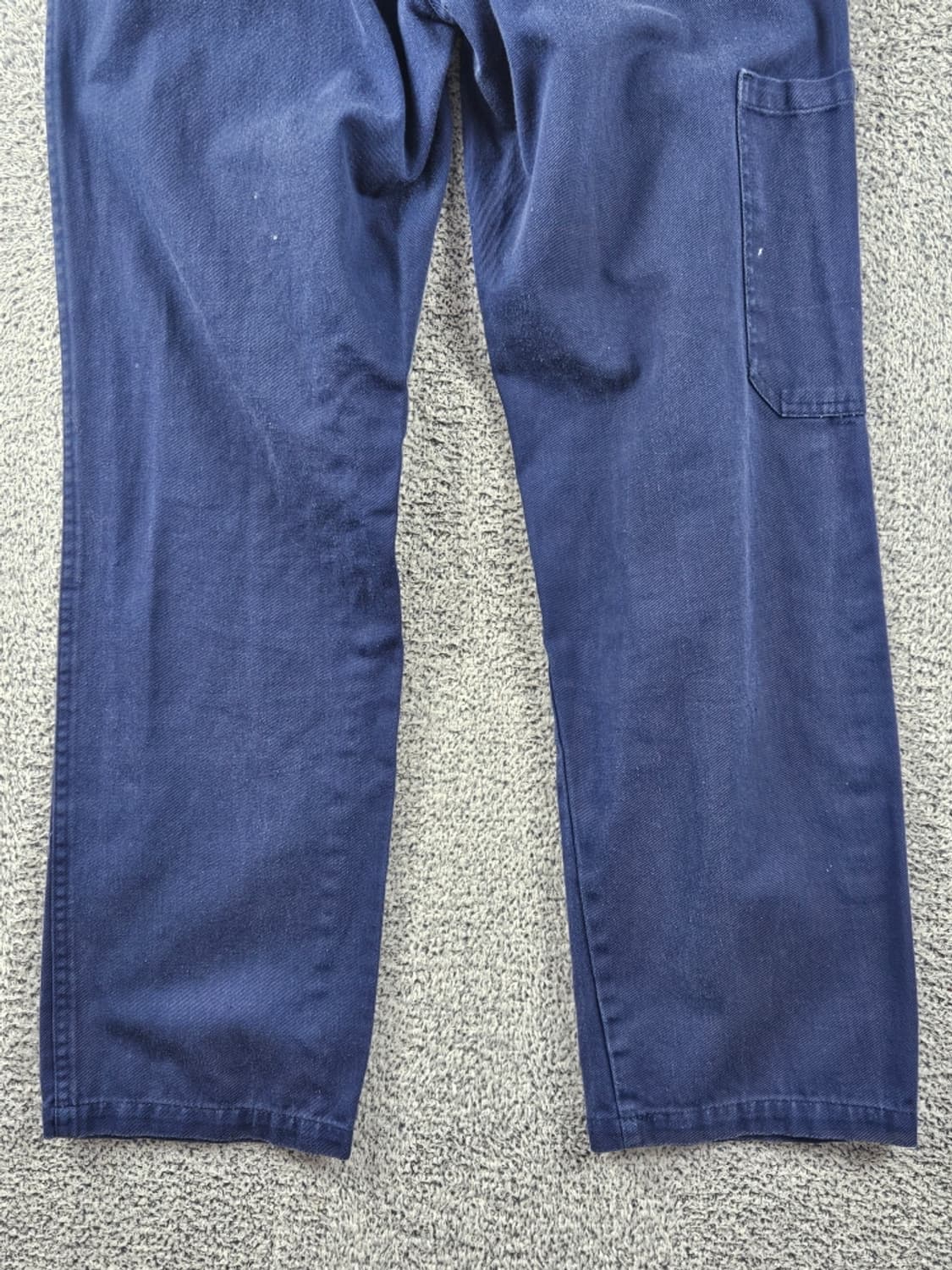 버튼플라이 하프밴딩 프렌치 워크 팬츠 (32"추정) / 9383 상품이미지10