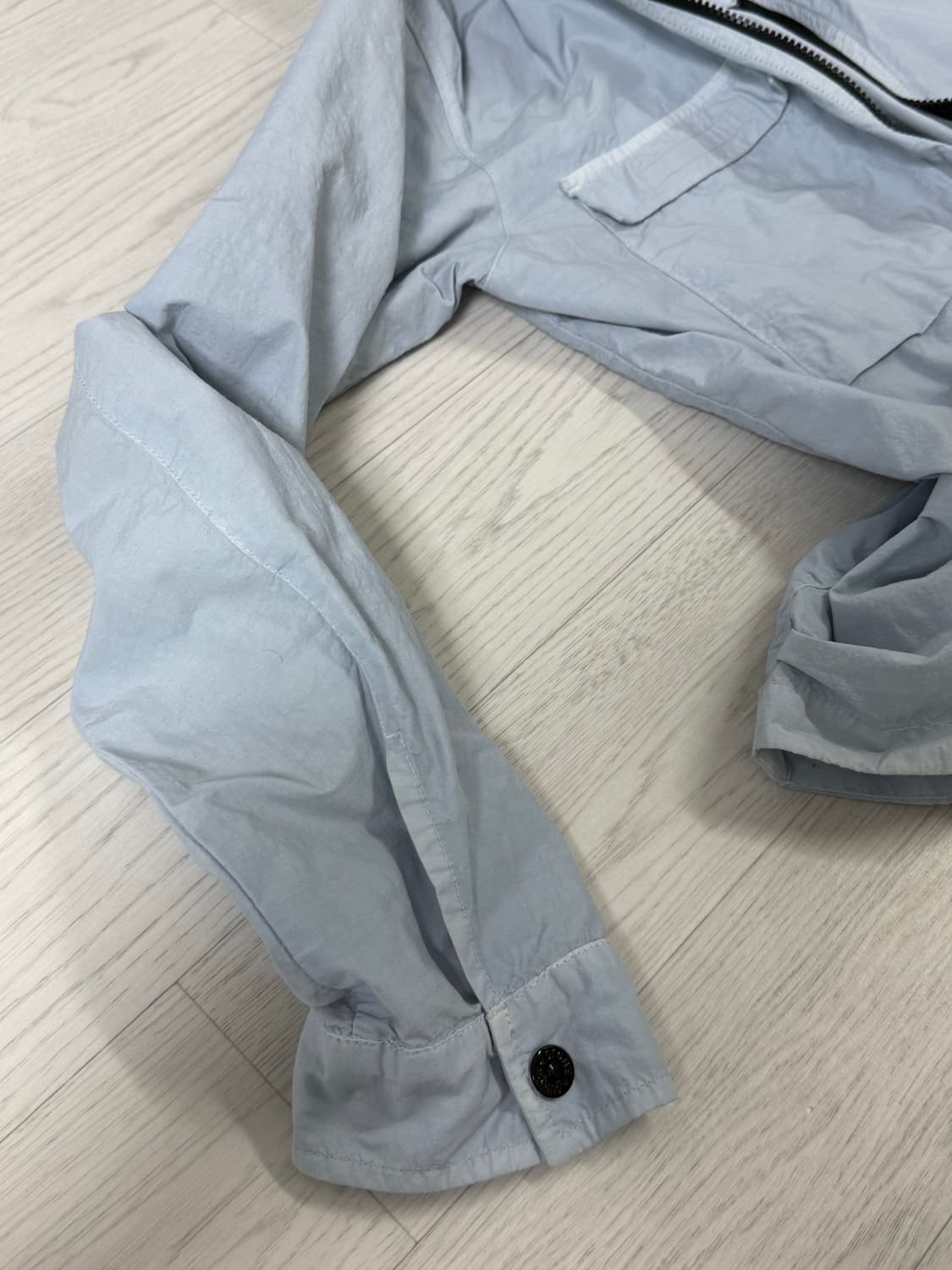 스톤아일랜드 20SS 오버셔츠 나슬란 아이스블루 L사이즈 상품이미지4