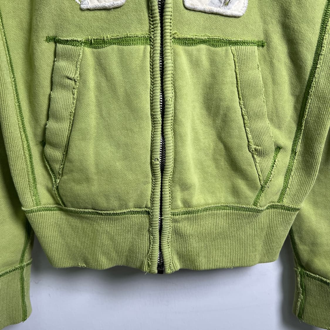 아베크롬비 올리브 그린 후드집업 S 상품이미지5