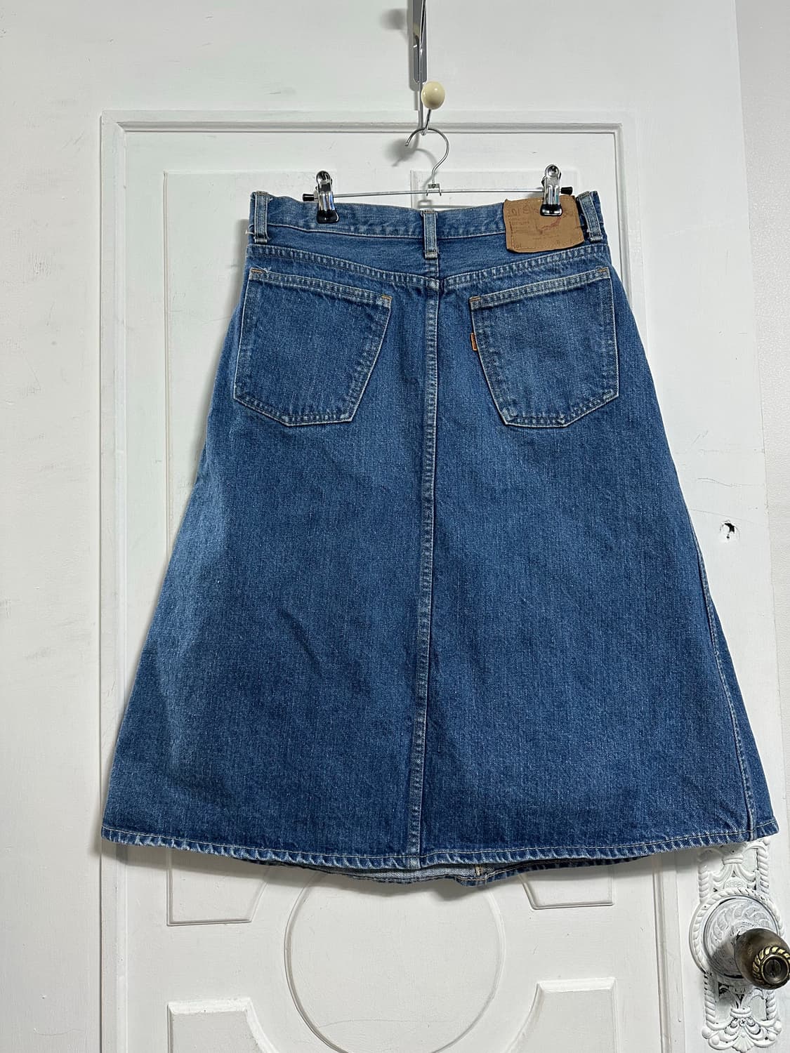 오어슬로우 데님 스커트 상품이미지2