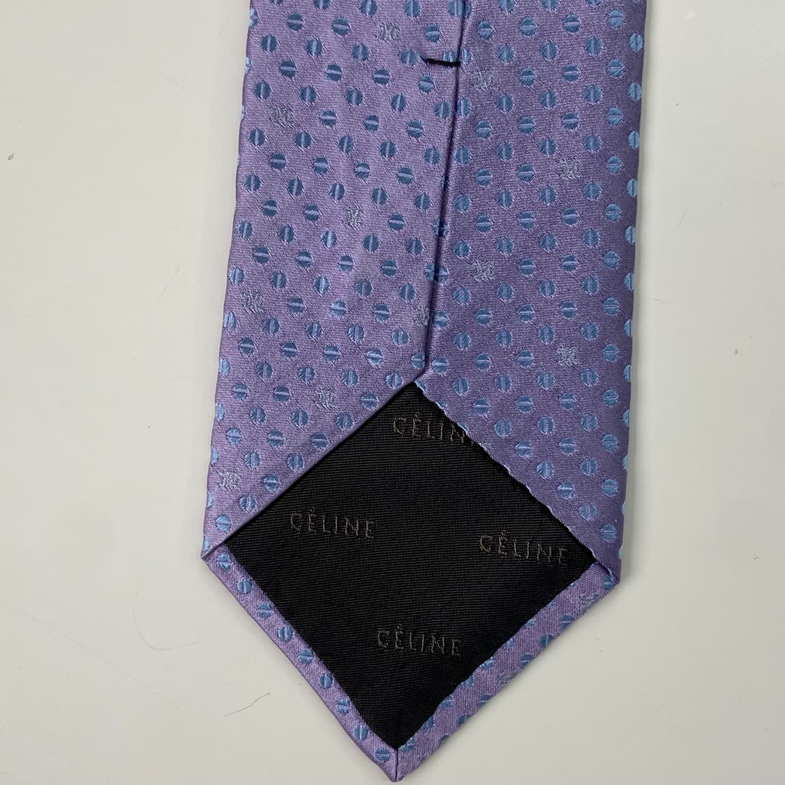 신형 셀린느(celine) 모노그램 명품 정품 넥타이 8.6cm 상품이미지7