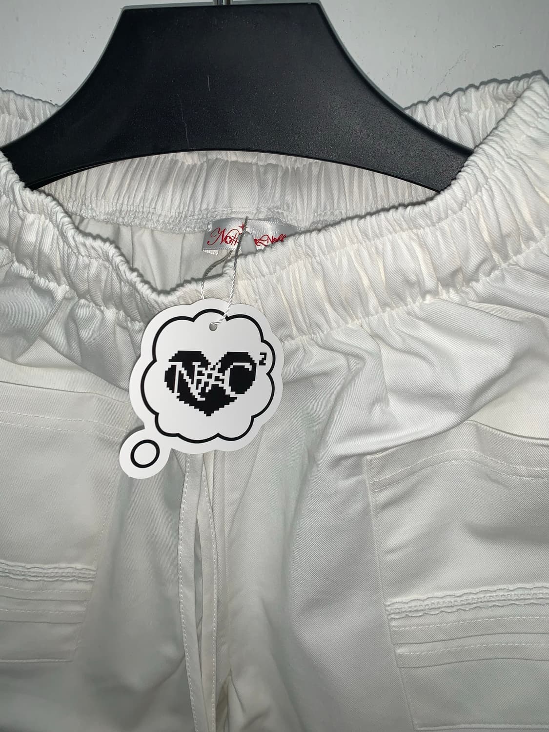 LACE-TRIMMED PLEATED BERMUDA IVORY 상품이미지8