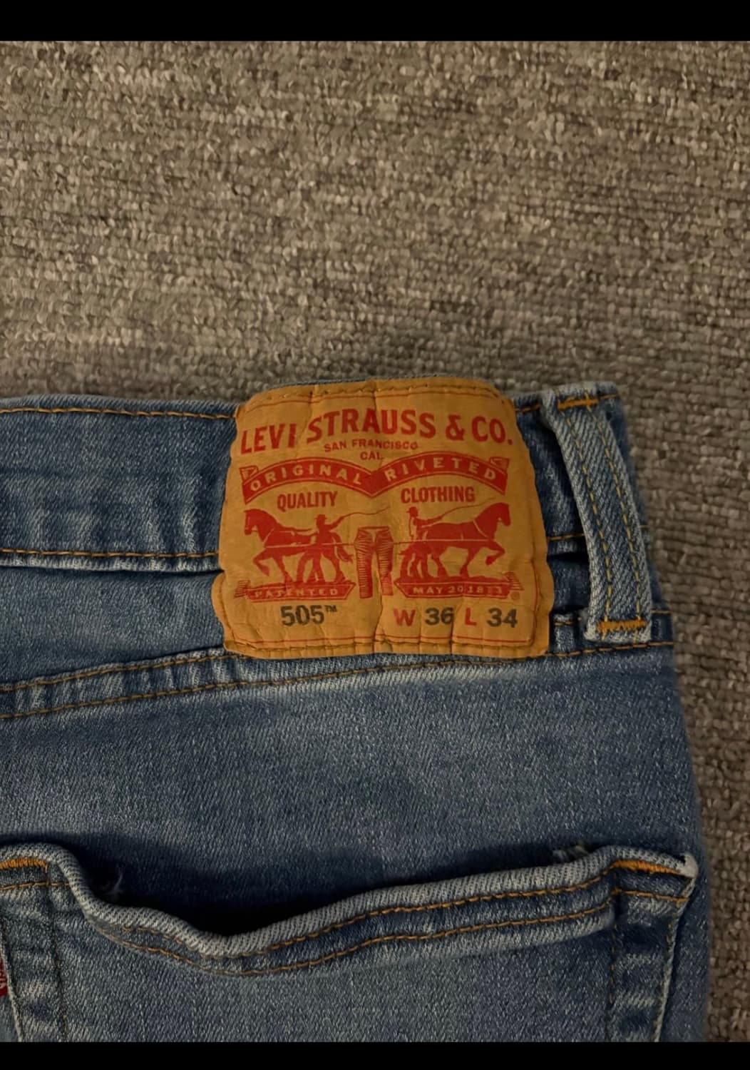 리바이스 505 상품이미지5