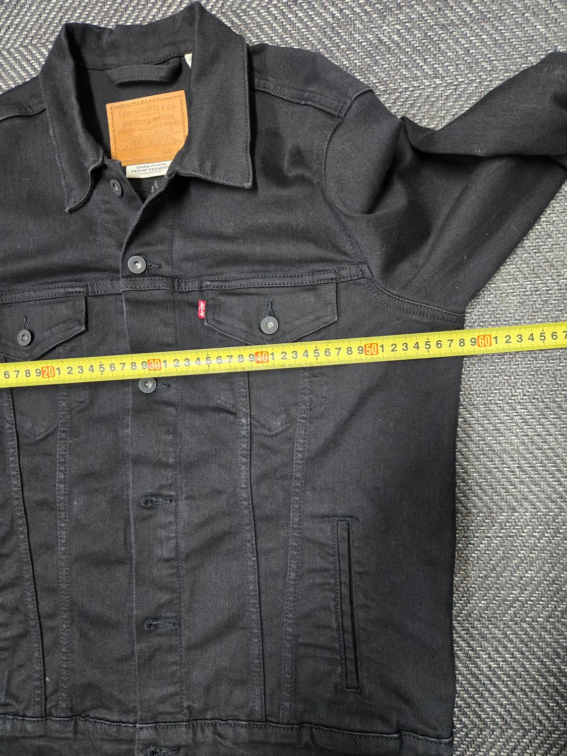 리바이스 프리미엄 블랙 트러커 자켓 스판청자켓 72334 상품이미지7