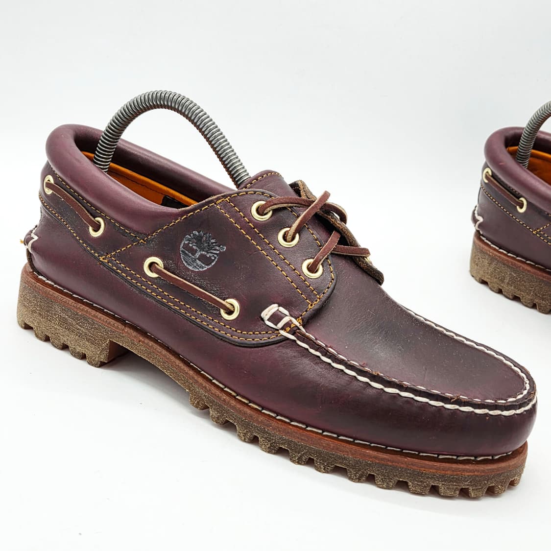  팀버랜드 50009 클래식 3아이 보트슈즈 버건디 (8 M)  상품이미지5