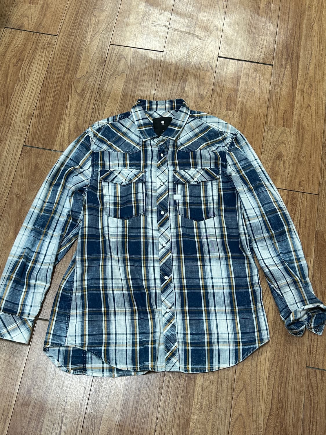 웨스턴 체크셔츠 상품이미지1